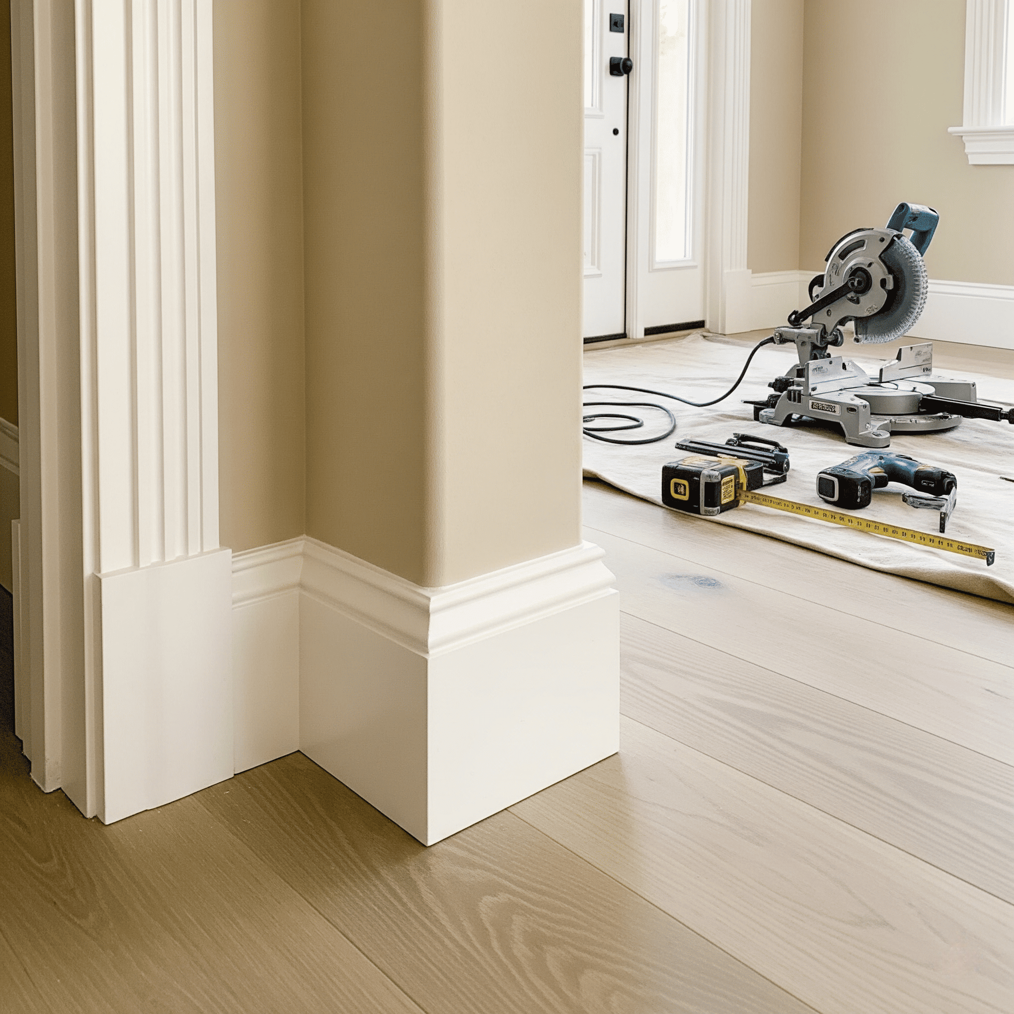 Baseboard Installation & Fine Finish Carpentry